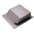 House 90125 Weatherwood Slant Plastic Roof Mounted Vent HO29666